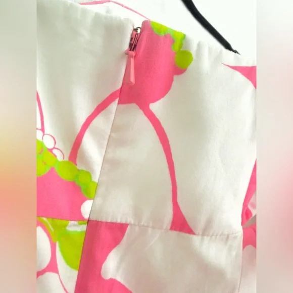 Near-Vintage, Lilly Pulitzer, Franco Lined Strapless Dress, Style 80942, Unworn - Picture 7 of 10